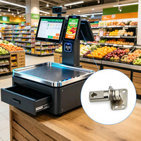 Charnière rotative à amortissement de haute précision Yuzhou pour écran d’affichage de caisse enregistreuse POS, support pliant, charnière pivotante à couple stable