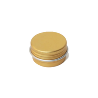 Envase Metálico de Aluminio para Velas, Plateado y Negro, de 5g, 10g, 20g, 1oz, 2oz, 5oz, 200ml y 8oz