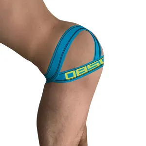 Nouveau string pour hommes taille basse séduisant sous-vêtements croisés serrés sexy pour les jeunes jockstraps