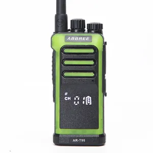 ABBREE AR-T98 yeni Mini şifreli UHF kullanışlı Talkie iki yönlü telsiz için UV-5R/UV-9RPlus/UV-82/BF--C9 amatör walkie Talkie Ham radyo