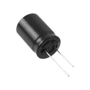 ตัวเก็บประจุรูผ่านรูรัศมี680 UF 680 UF 20% 63V ฝาครอบ63TXW680MEFC10X50สารส้ม - Product Image 1