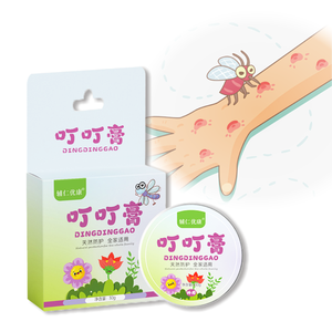 Pommade Naturelle Rafraîchissante à Base de Plantes pour Soulager les Démangeaisons, les Gonflements et les Piqûres d'Insectes chez les Enfants - Product Image 1