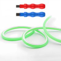 Tira de LED en Forma de S + Kit de Neón Flexible de 6/8 mm para Modelado de Caracteres y Señalización Publicitaria