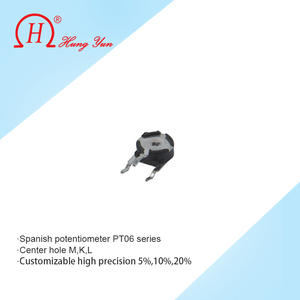 โพเทนชิโอมิเตอร์แบบหมุน SINETONG รุ่น PT06K-H 3 ขา 6 มม. B5K 10K 20K 50K 100K โอห์ม ฟิล์มคาร์บอน ความคลาดเคลื่อน 20% 250V - Product Image 6