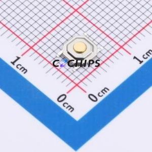 SH-1187SQ-A4SW-06 Tactile Switch SMD-4P,5.2x5.2mm Switch Single Pole Single Throw Round Button 3N Vertical Mount - Product Image 1