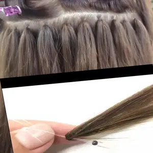 Latest invention full Cuticle Aligned human Hair invisible line H6 feather Hair extensions hot sell in kwait/Saudi