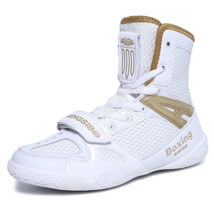 Zapatillas Profesionales de <span class=keywords><strong>Boxeo</strong></span> y Sanda para Niños y Niñas, Botas de Lucha Libre para Entrenamiento - Product Image 1
