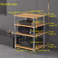 DK-02 HIFI güç amplifikatörü kabine ses kabine AV ekipmanları raf TV kabine sütunlar mevcut siyah ve beyaz ve gümüş