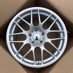 Rines de Aleación de Aluminio de 163 mm, <span class=keywords><strong>18</strong></span> Pulgadas, Plateados, 5x120, 8J 9J, Profundos, para Automóviles <span class=keywords><strong>BMW</strong></span> Serie <span class=keywords><strong>1</strong></span>, Serie 3, Serie 5, M2 - Product Image 2