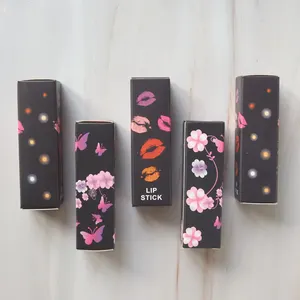 China Factory Supply Lip Stick Tube Paper Packaging Box Lip Balm Package Cardboard Box For Cosmetic