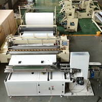 Máquina Rebobinadora de Papel Higiénico Económica y de Buena Calidad, Controlada por PLC, Accionada por Motor, Totalmente Automática, Precios en Nigeria