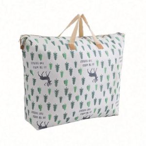 Cartoon Quilt Sttorage Bag Large Capacity Travel <b>Packing</b> Duffle Bag Closet Folding Organizer Bag - Product Image 3