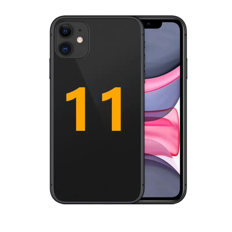 โทรศัพท์มือถือที่ได้รับการตกแต่งใหม่ดั้งเดิมปลดล็อคโทรศัพท์มือถือสําหรับ Iphone 11