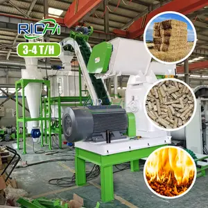 Multifunctional EFB Fiber Wood Straw Pellet Mill Pelletizer For Sale Vietnam