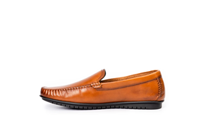 Mocasines modernos de cuero genuino para hombre, hechos a mano, cómodos, duraderos, fáciles de poner, zapatos casuales y formales de moda. - Product Image 4