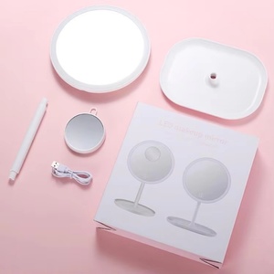 Smart LED Light Vanity Mirror Modern Touch Control Dressing Mirror Illuminated Cosmetic Makeup Mirror for Home Decor - Product Image 6
