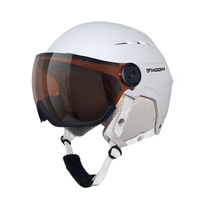 Meilleur casque de snowboard personnalisé de style cool avec sangle à lunettes Équipement de sport d'extérieur d'hiver pour adultes Ski