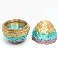 Oeuf de Dragon multicolore personnalisé professionnel jouet 3D PLA FDM impression 3D oeufs de Dragon articulés chinois