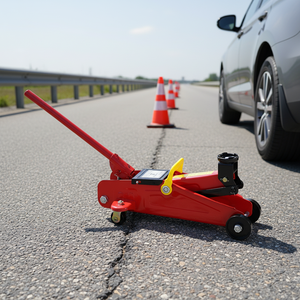2 Ton Car Tire Hoist Repair Lifting Tools <strong>Cheap</strong> Fast Delivery Hydraulic Floor Saddle <strong>Trolley</strong> <strong>Jack</strong> - Product Image 5
