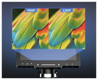 Mikroskop Digital 7-inci IPS Definisi Tinggi 1600x 4800W Piksel Definisi Tinggi untuk Perbaikan Ponsel Grosir