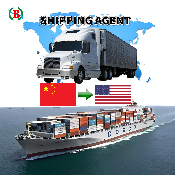 Быстрая доставка от двери до двери, морская Доставка из Китая в США/Канаду/Мексику, недорогой экспедитор с LCL + услуги по перевозке грузов