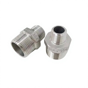 Raccord réducteur mâle en acier inoxydable 304 Vartis Engineering, adaptateur fileté NPT BSP 3/4x1/2 et 3/4x3/8 pour eau, air, gaz, Inde - Product Image 3