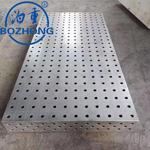 中国製高品質D16/D28シリーズ鋼鋳鉄製2D/3D溶接テーブル（溶接テーブルクランプと溶接治具付き） - Product Image 3