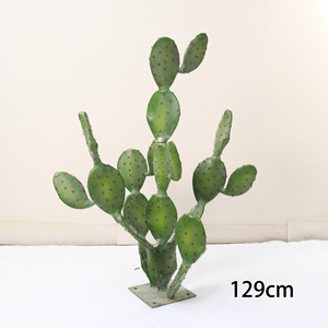 Cactus en plastique, plante artificielle pour décoration intérieure et extérieure, ornement de jardin, décoration de la maison, plantes artificielles - Product Image 1
