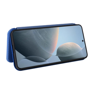 Gran oferta de funda de teléfono con billetera de cuero PU de fibra de carbono para POCO X6 Pro 5G - Product Image 4