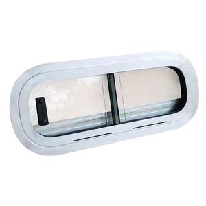 Fenêtres coulissantes simples et doubles en aluminium pour yachts Fabrication et traitement sur mesure pour cockpit et utilisation en bateau - Product Image 1