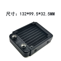 Water Cooling Radiator Aluminum Computer Cooler 240mm,for CPU LED Heatsink