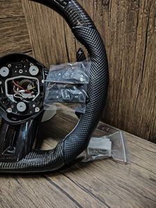 Volant sport personnalisé en cuir et fibre de carbone LED pour <span class=keywords><strong>Mercedes</strong></span> GLC300 C43 A45 <span class=keywords><strong>G63</strong></span> G500 S63 |   Vente en gros OEM - Product Image 3