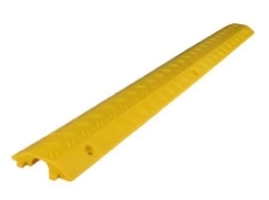 แผ่นกั้นความเร็วคุณภาพสูง PVC + เสริมโครงสร้างโลหะ สำหรับพื้นที่สำนักงาน รองรับการจราจร 25-45 ไมล์ต่อชั่วโมง แบบพกพา ติดตั้งถาวร - Product Image 3