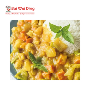 แกงกะหรี่ไทย100กรัมบรรจุกล่อง3รสชาติแบบอบแห้งและทอดทรงลูกบาศก์สำหรับทำอาหารผสมเครื่องเทศและเครื่องปรุงรส - Product Image 6