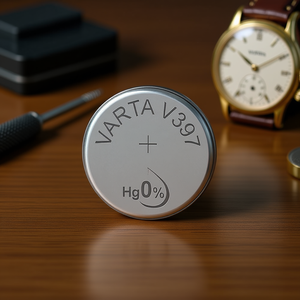 Varta V397 Silver Oxide <b>Battery</b> 1.55V 30mAh <b>Watch</b> Cell Hg 0% - Product Image 3