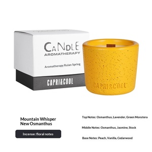 Velas Aromáticas Hechas a Mano con Musgo Islandés para el Hogar, Fragancia Duradera de Aire Fresco, Decoraciones con Aceites Esenciales, Regalo de Alta Gama - Product Image 6