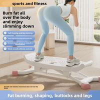 Mini-skateboard transfrontalier pliable pour entraînement des muscles du plancher pelvien, programme d'exercices, usage domestique unisexe, style ski, en ABS