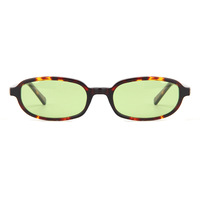 Lunettes de soleil ovales pour femmes, monture intégrale en écaille de tortue, UV400, polarisées, en acétate de haute qualité, protection anti-lumière bleue, style décontracté