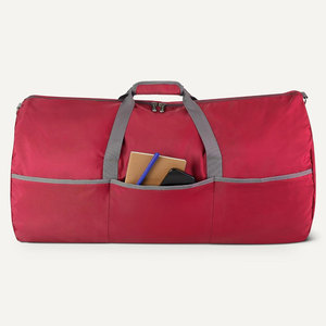 Sac de voyage polochon en polyester imperméable et isolé, style décontracté, grande capacité, fermeture éclair, prix de gros - Product Image 3