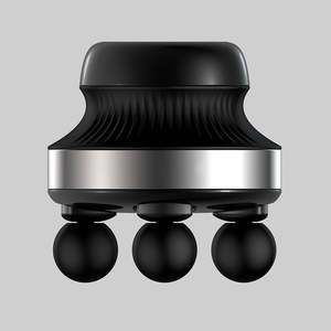 Mini masseur de corps électrique à 4 têtes pour les tissus profonds Produit de massage sportif pour soulager les tensions des épaules et du dos - Product Image 4