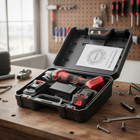 Meuleuse d'angle sans fil rechargeable haute puissance au lithium, sans balais, pour découpe et polissage 100/125mm DIY