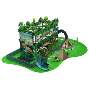 Nuevo y Popular Parque de Atracciones Temático de la Tribu Primitiva del Bosque, Fabricante Comercial de Juegos Infantiles - Product Image 1