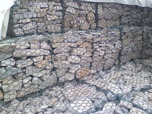 <span class=keywords><strong>Pvc</strong></span> kaplı galvanizli <span class=keywords><strong>Gabion</strong></span> kutuları <span class=keywords><strong>3x1x1</strong></span> dokuma taş dolu altıgen 1x1x1 <span class=keywords><strong>Gabion</strong></span> kutusu - Product Image 2