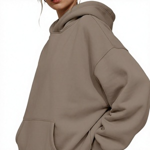 Women's Customized Printed Hoodie Casual Long Sleeve Pullover Hoodie Streetwear Quick Dry Loose Fit <b>Drop</b> Shoulder Hoodie - Product Image 2