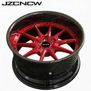 JZCNCW Llantas de Fibra de Carbono Forjadas de Alta Resistencia y Peso Ligero de 17 18 19 20 21 22 Pulgadas, 5x112 5x114.3 5x120mm, para Autos de Pasajeros - Product Image 4