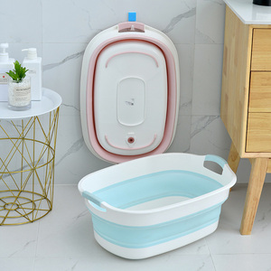 Bassin <span class=keywords><strong>pliable</strong></span> en plastique 24L pour le lavage de la vaisselle Fruits <span class=keywords><strong>Camping</strong></span> Randonnée Usage domestique en matériau PP - Product Image 5