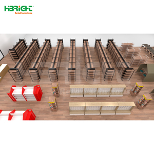 Discount Store <b>Racking</b> Package: High-volume <b>Shelves</b>, Chest Freezers, and Bulk Bins - Product Image 1