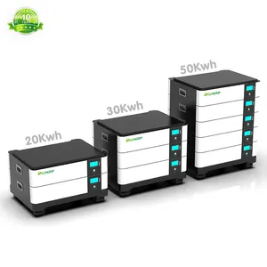 Europe Hot Sale Lithium Ion Battery 10KWH 20KWH 30KWH 40KWH 50KWH Stack LiFePO4 Energy Storage System Battery
