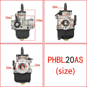 Venta al por mayor personalizado Dellorto PHBL 20mm 22mm 24mm 25mm 30mm 2T 4T 50 300cc carreras motocicletas rendimiento actualización <span class=keywords><strong>carburador</strong></span> Scooter - Product Image 2