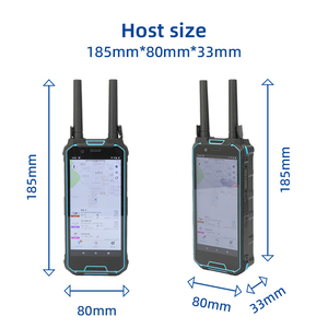 Di động cầm tay UAV Drone Detector 3km dài Phạm vi điều khiển từ xa 100-6000Mhz báo động Drone cầm tay alarmer bảo vệ an ninh - Product Image 2